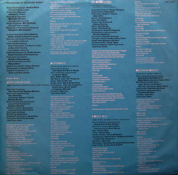 Pointer Sisters - Break Out - LP