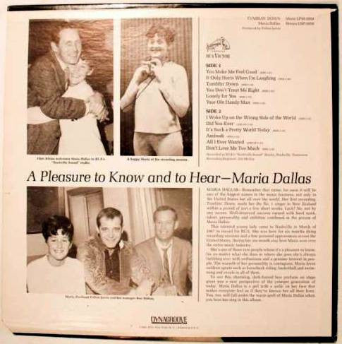 Maria Dallas - Tumblin' Down - LP