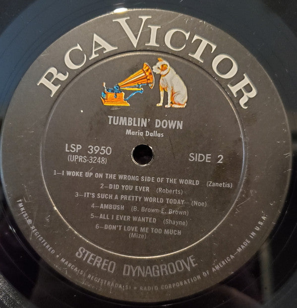 Maria Dallas - Tumblin' Down - LP