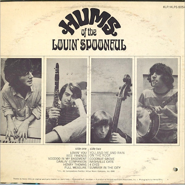 The Lovin' Spoonful - Hums Of The Lovin' Spoonful - LP