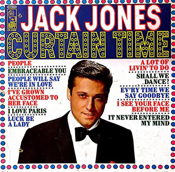 Jack Jones - Curtain Time - LP