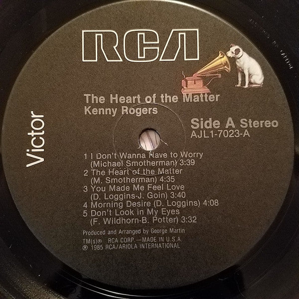 Kenny Rogers - The Heart Of The Matter - LP