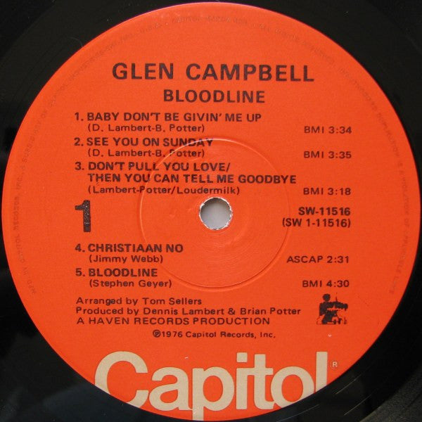 Glen Campbell - Bloodline - LP