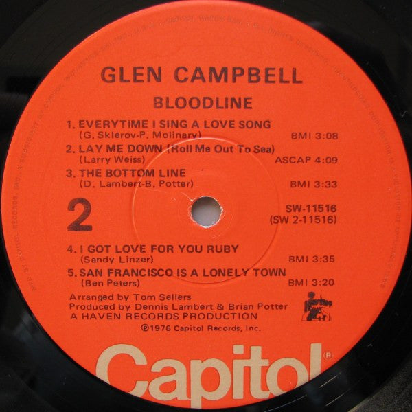 Glen Campbell - Bloodline - LP