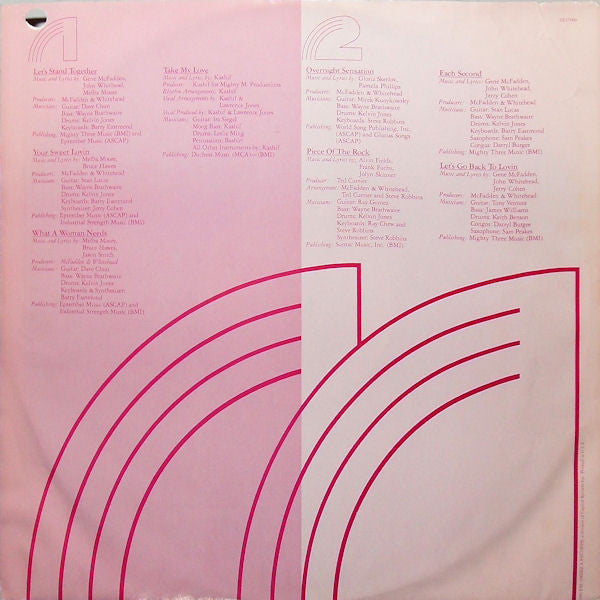 Melba Moore - What A Woman Needs - LP