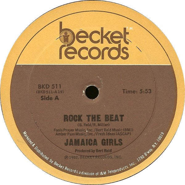 Jamaica Girls - Rock The Beat - LP