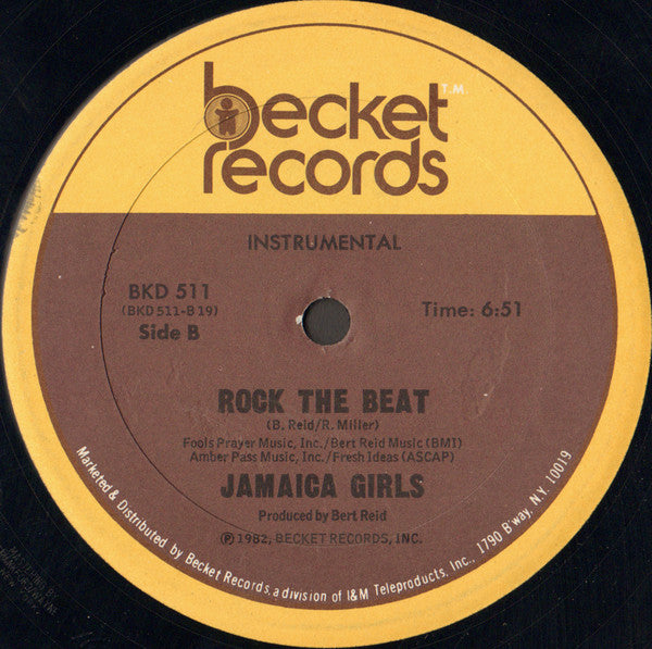 Jamaica Girls - Rock The Beat - LP