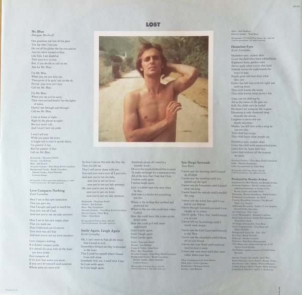 Keith Carradine - Lost And Found - LP