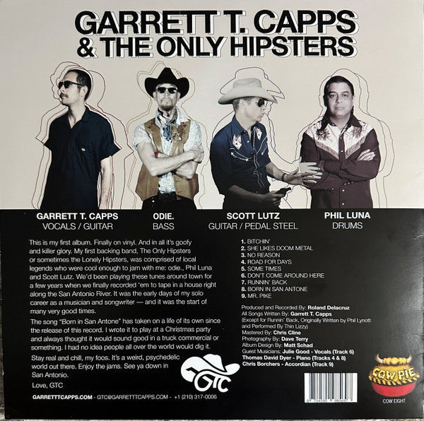 Garrett T. Capps Y Los Lonely Hipsters - Garrett T. Capps Y Los Lonely Hipsters - LP