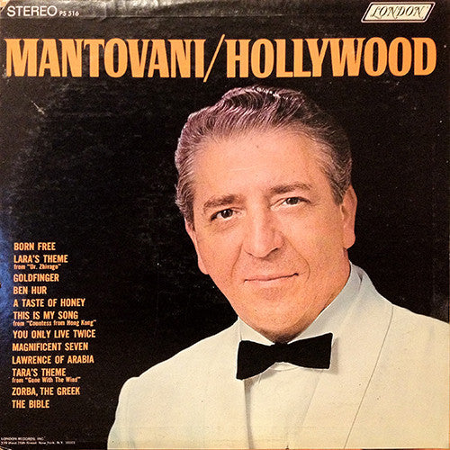 Mantovani - Hollywood - LP