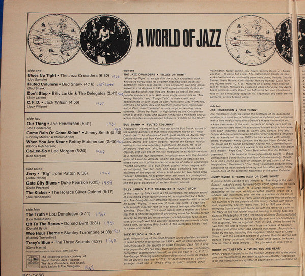 Various - A World Of Jazz