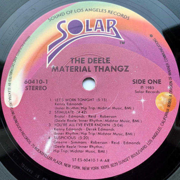 The Deele - Material Thangz - LP