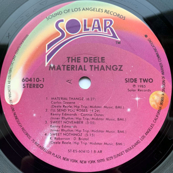 The Deele - Material Thangz - LP