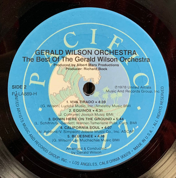 The Gerald Wilson Orchestra* - The Best Of The Gerald Wilson Orchestra - LP
