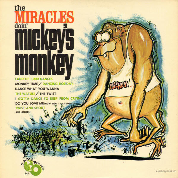 The Miracles - Doin' Mickey's Monkey - LP