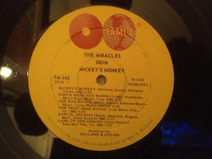 The Miracles - Doin' Mickey's Monkey - LP