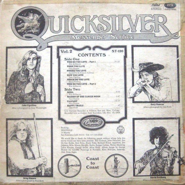 Quicksilver Messenger Service - Happy Trails - LP