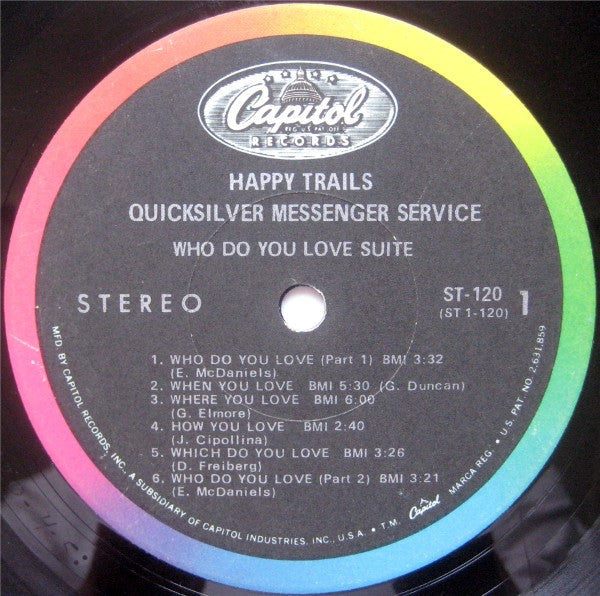 Quicksilver Messenger Service - Happy Trails - LP