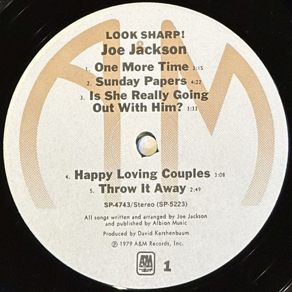 Joe Jackson - Look Sharp! - LP
