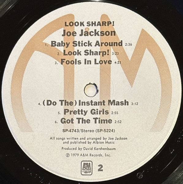 Joe Jackson - Look Sharp! - LP