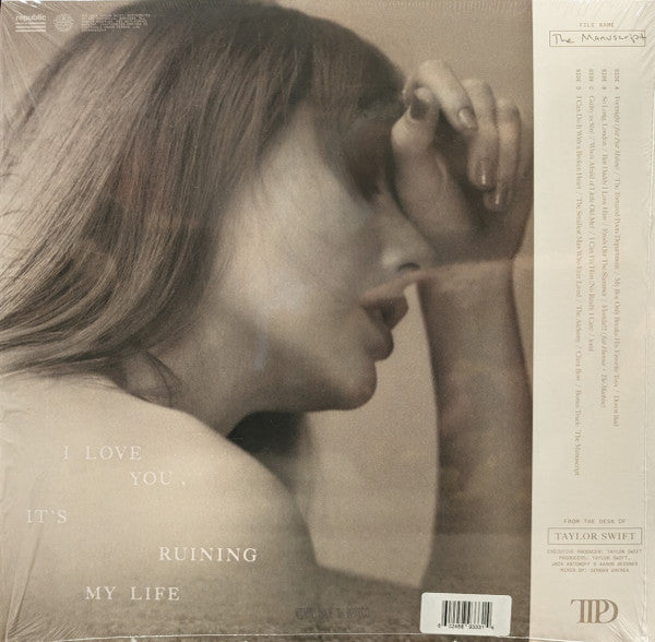 Taylor Swift - The Tortured Poets Department - LP