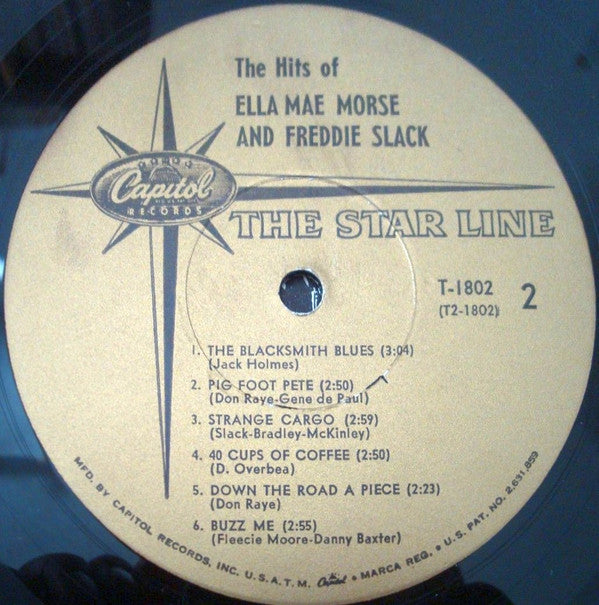 Ella Mae Morse / Freddie Slack - The Hits Of - LP