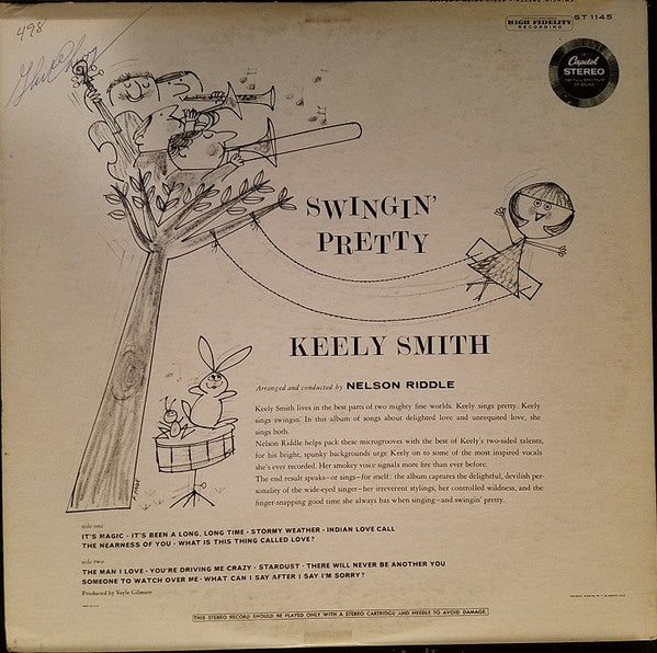 Keely Smith - Swingin' Pretty - LP