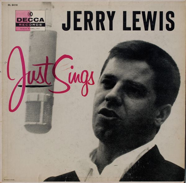 Jerry Lewis  - Just Sings - LP