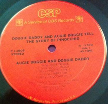 Doggie Daddy And Augie Doggie - The Story Of Pinocchio - LP