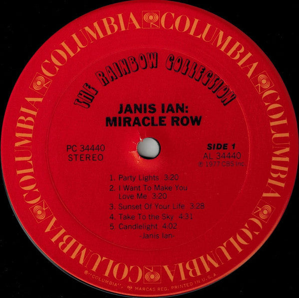 Janis Ian - Miracle Row - LP