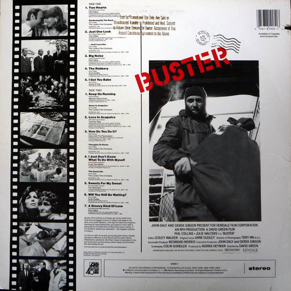 Various - Buster - Original Motion Picture Soundtrack - LP