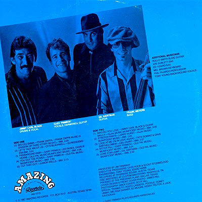 Jimmy Carl Black & The Mannish Boys - A Lil' Dab'l Do Ya - LP