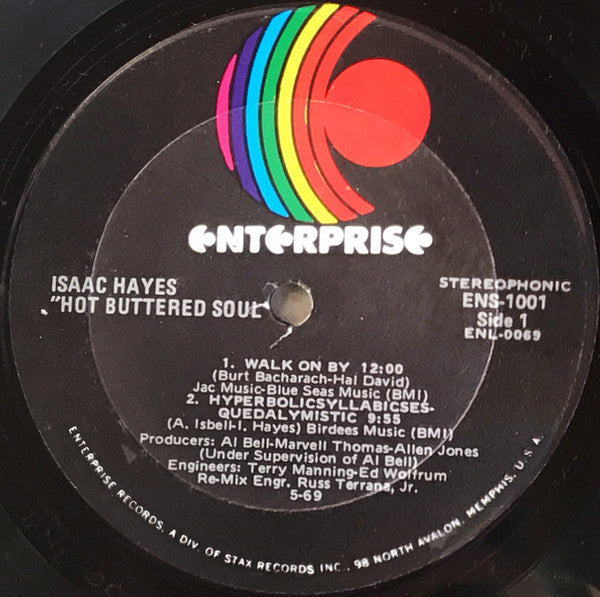 Isaac Hayes - Hot Buttered Soul - LP