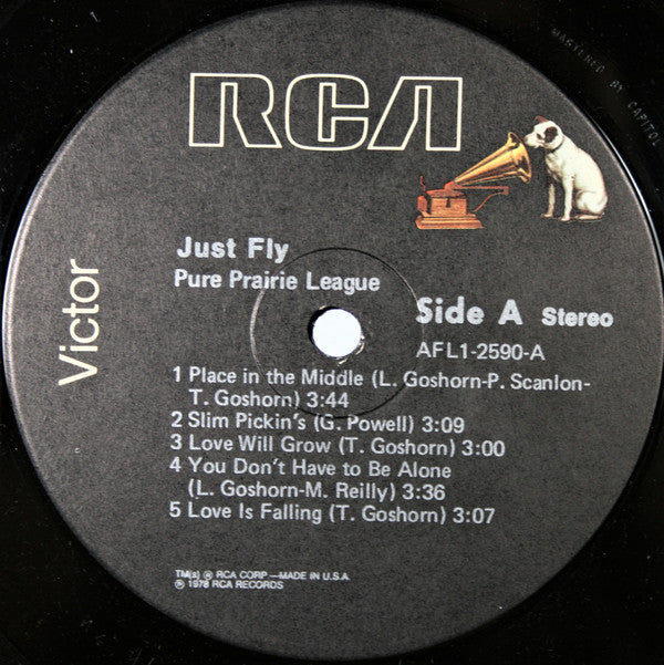Pure Prairie League - Just Fly - LP