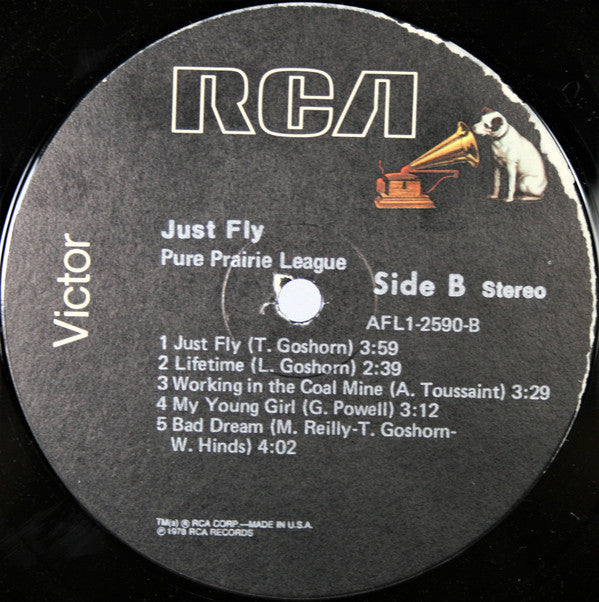 Pure Prairie League - Just Fly - LP