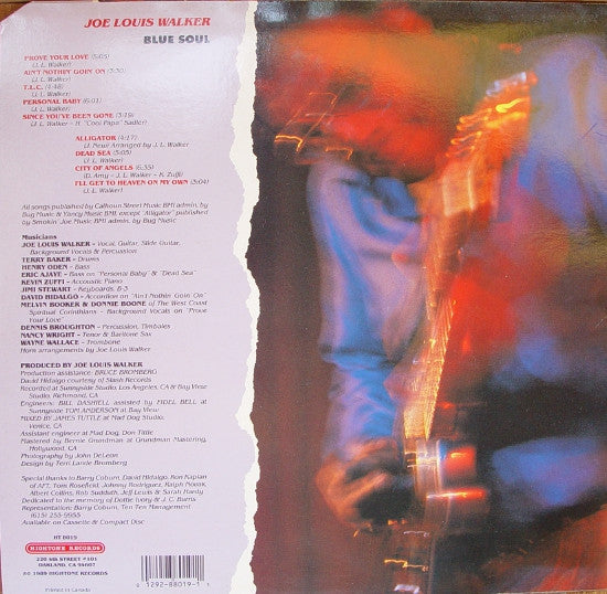 Joe Louis Walker - Blue Soul - LP
