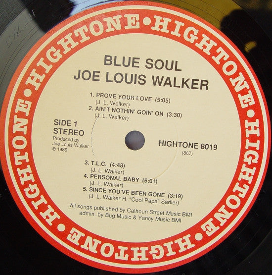Joe Louis Walker - Blue Soul - LP