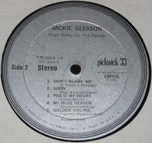 Jackie Gleason - The Romantic Moods Of Jackie Gleason - LP