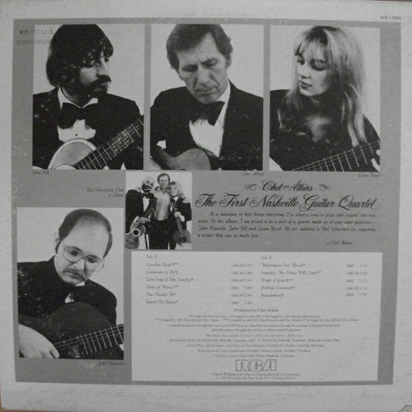 Chet Atkins - The First Nashville Guitar Quartet - LP