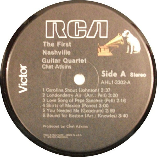 Chet Atkins - The First Nashville Guitar Quartet - LP