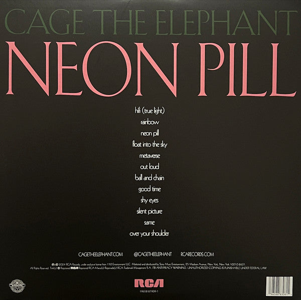 Cage The Elephant - Neon Pill - LP