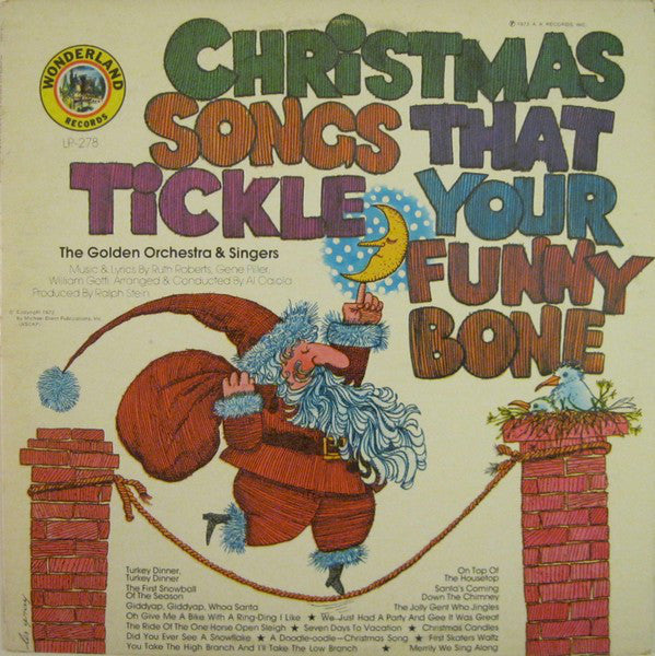 The Golden Orchestra & Singers* - Christmas Songs That Tickle Your Funny Bone - LP