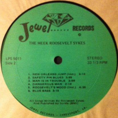 Roosevelt Sykes - The Meek Roosevelt Sykes - LP
