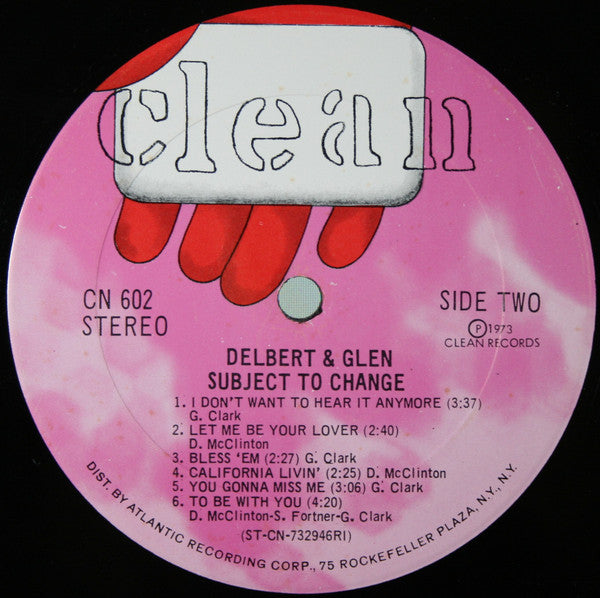 Delbert & Glen - Subject To Change - LP
