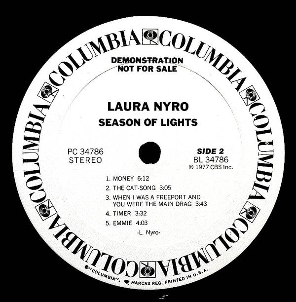 Laura Nyro - Season Of Lights...Laura Nyro In Concert - LP