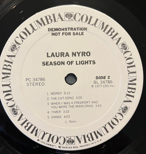 Laura Nyro - Season Of Lights...Laura Nyro In Concert - LP