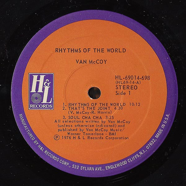 Van McCoy - Rhythms Of The World