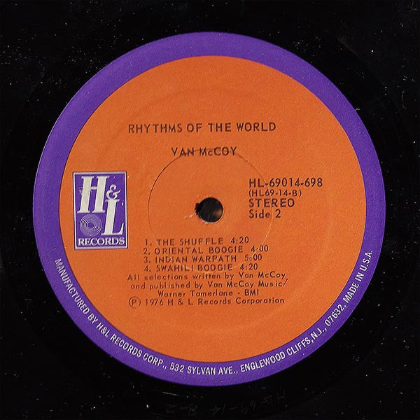 Van McCoy - Rhythms Of The World