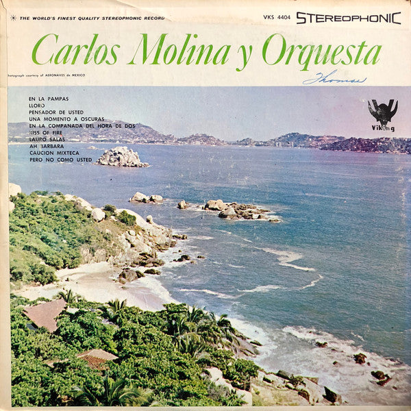 Carlos Molina Y Orquesta* - Carlos Molina Y Orquesta - LP