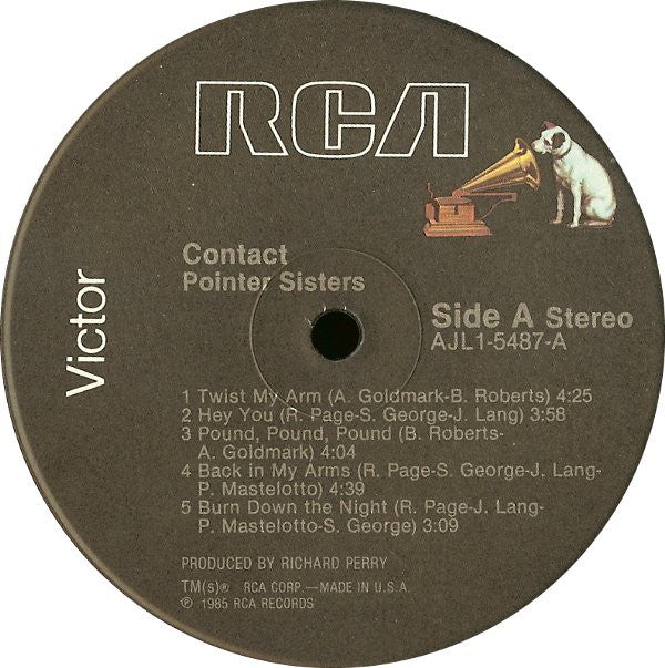 Pointer Sisters - Contact - LP